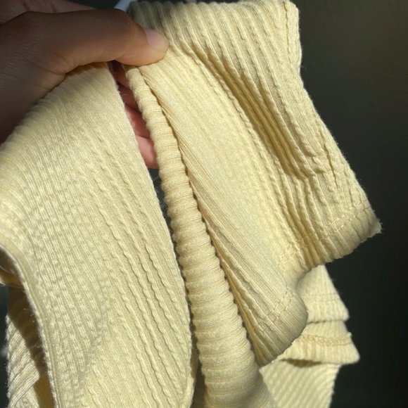 Caution to the Wind Pastel Yellow Top - Picture 5 of 5